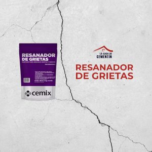 RESANADOR DE GRIETAS: GUÍA PASO A PASO CON CEMENTíN y CEMIX