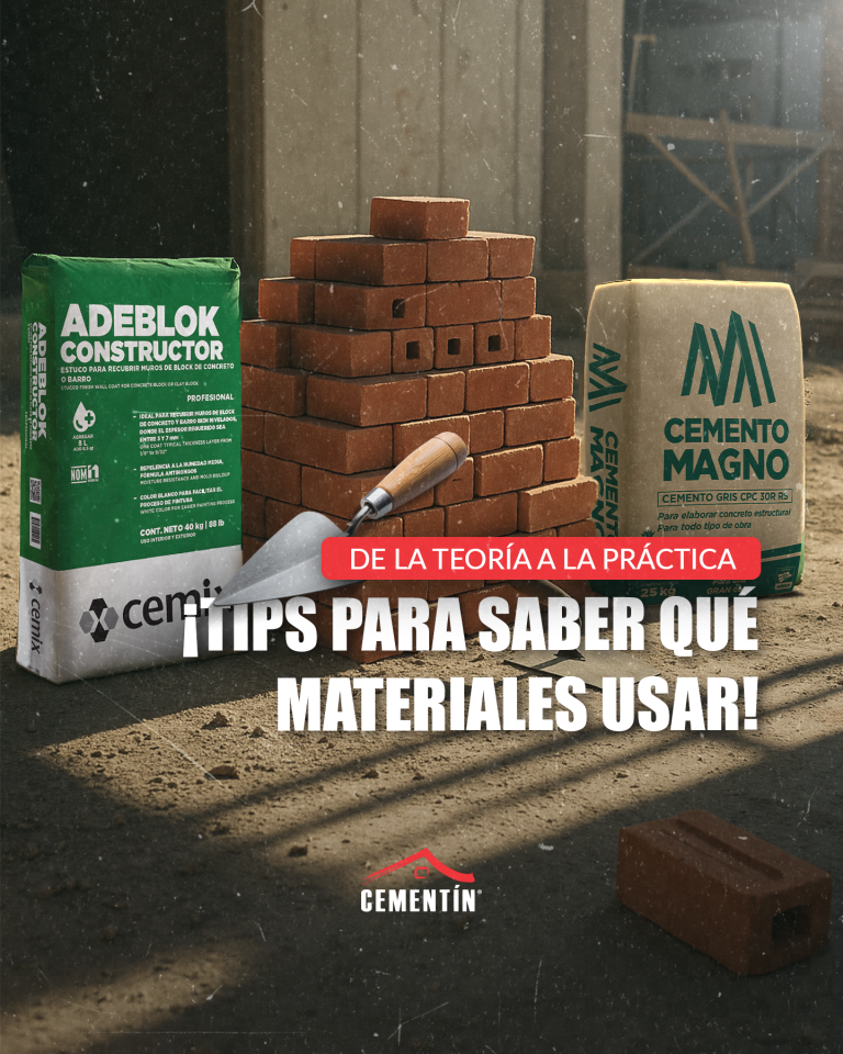 De la teoría a la práctica ¡Tips para saber qué materiales usar!